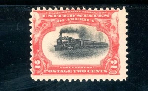USAstamps Unused FVF US 1901 Pan-American High Train Scott 295 OG MNH - Picture 1 of 2