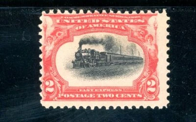 USAstamps Unused FVF US 1901 Pan-American High Train Scott 295 OG MNH - Image 1 of 2