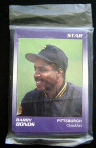 1990 STAR Company Baseball CARD SET Sealed 11 Cards Barry BONDS Pitts Pirates