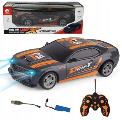 RC Sportwagen Rennwagen Auto Ferngesteuerter Fernbedienung Akku Ladegerät CAMARO - Bild 1 von 4