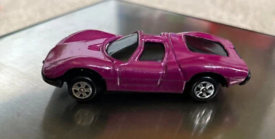 ALFA ROMEO литой 1/64 пурпурный фиолетовый автомобиль, сделано в Гонконге, б/у в отличном состоянии - Изображение 1 из 4