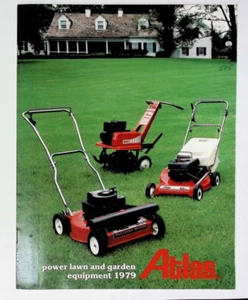 1979 Atlas Power Rasen- & Gartengeräte Printanzeige Flyer Broschüre - Bild 1 von 7