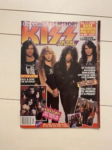 Dec. 1992 Vol. 14 No. 3 THE COMPLETE HISTORY KISS Teen Stars Photo Album - Picture 1 of 9