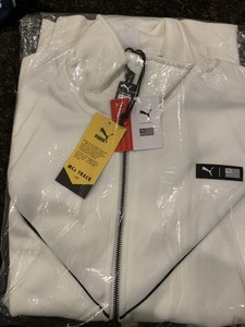 all white puma tracksuit