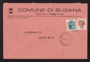 Busta STORIA POSTALE Repubblica Comune di Busana 1977 (BC93) - Picture 1 of 1