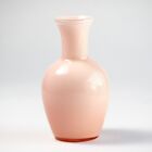 1980s Laslo for Mikasa Cased Pink Glass Vase Warm Pink Japan Japanese Handblown