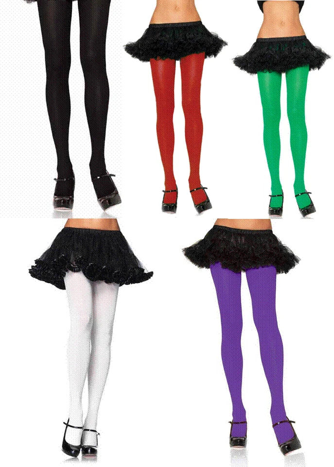 MEIAS-CALÇAS FEMININAS ADULTAS DE NÁILON LYCRA PLUS SIZE 1X 3X FANTASIA - Imagem 1 de 1