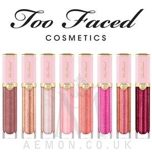 Too Faced Rich & Dazzling High-Shine Sparkling Lip Gloss 7g ORIGINAL - Picture 1 of 14
