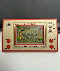 VINTAGE SOVIET  NU POGODI WOLF CATCH EGG USSR ELEKTRONIKA GAME & WATCH