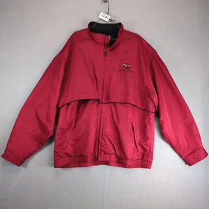 Corvette Racing Full Zip Windbreaker Jacket Men's XXL Cutter & Buck WeatherTec - Picture 1 of 10