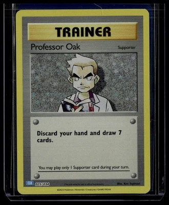 Trading Card Game Classic #025/034 Professor Oak (CLB) - Image 1 of 2