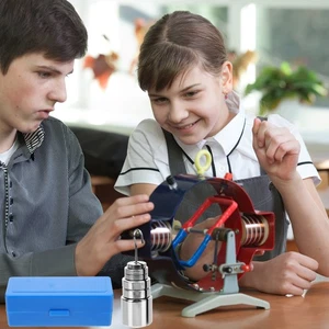 Set pesi per strumenti meccanici in metallo a fessura pesi per bambini per laboratorio didattico - Foto 1 di 12