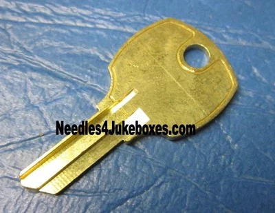 Key for Rowe or AMI Wallbox, Cash Door or Bill Stacker B or C 01-500A - Image 1 of 4