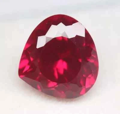 AAA Certified Pigeon Blood Mozambique 9.99 Ct Faceted Pear Ruby Loose Gemstone - Image 1 of 4