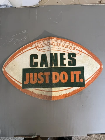 Miami Hurricanes Vintage 1989 Football Hand Puppet Souvenir Cover
