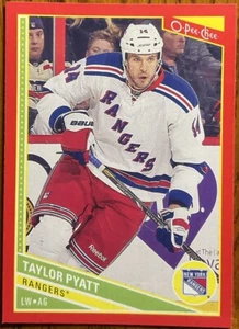 2013-14 O-Pee-Chee Red Taylor Pyatt #138 New York Rangers - Picture 1 of 2