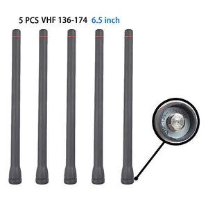 5* long VHF Antenna For IC-F3020 IC-F3101 IC-F14 IC-F15 IC-F16 Handheld - Picture 1 of 3