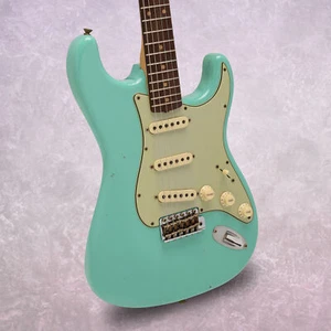 Fender Custom Shop Limited Edition '59 Journeyman Relic Strat Sea Foam Green - Picture 1 of 12