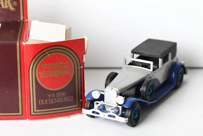 Matchbox 1:43  Y-4 1930 DUESENBERG 'J'  blau silber  OVP (311003) #5923# - Bild 1 von 3