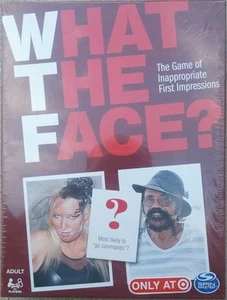 What The Face? Game Of Inappropriate First Impressions Spin Master NIB NEW - Picture 1 of 2