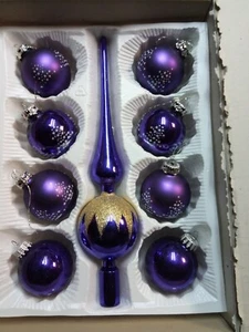 Alter Christbaumschmuck Weihnachtskugel Glaskugeln Glas Nr.15 - Bild 1 von 7