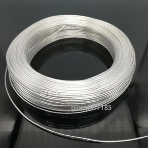 40 Feet 20 AWG High Temperature Polytetrafluoroethylene PTFE Silver Plated Wire - Picture 1 of 5