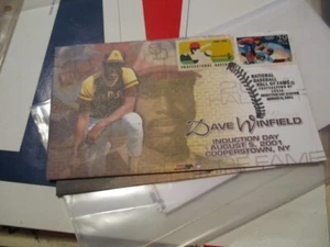 2001 Dave Winfield HOF Induktion stornierter Stempel! San Diego Padres - 5.8.2001 - Bild 1 von 2