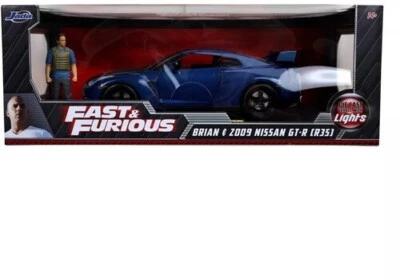 Jada Toys - 1:18 Fast and the Furious - Nissan GT-R R35 W/Brian - Image 1 of 3
