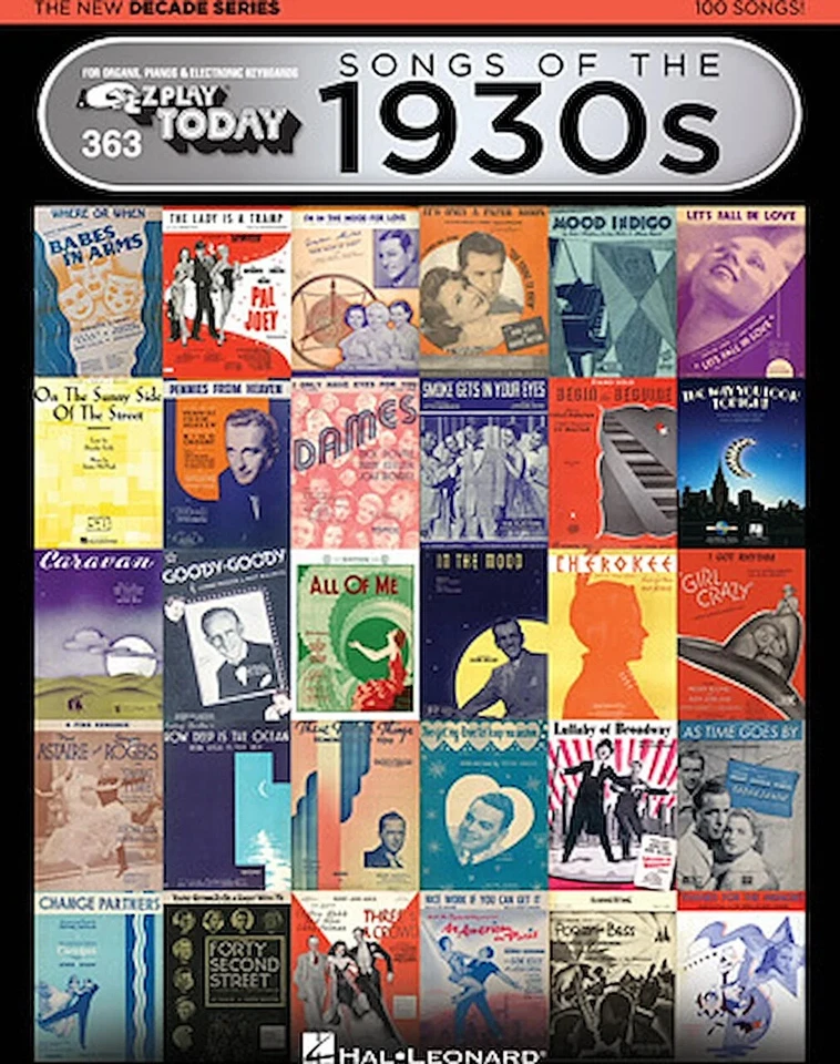 Songs of the 1930s - The New Decade Series - Image 1 of 1