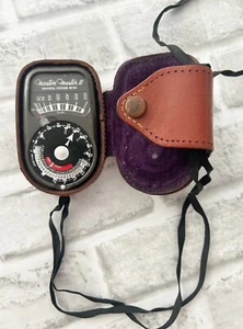 Vintage Weston Master II Camera Universal Exposure Light Meter w Leather Case - Picture 1 of 5