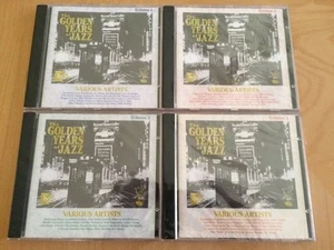 4 CDs THE GOLDEN YEARS OF JAZZ VOL 1,2,3 &5 Armstrong Holiday Basie Ellington - Picture 1 of 6