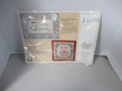 The Creative Circle  #1970 Rustico  Initial Cross Stitch Kit  VTG 1986   NIP - Image 1 of 4