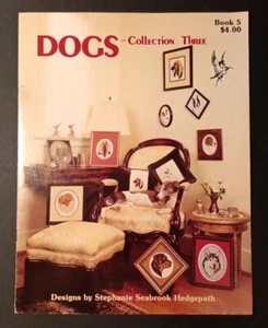 Pegasus Originals Dogs Collection 3 Counted Cross Stitch Pattern Book  - Picture 1 of 2