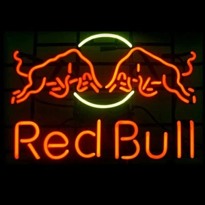 Red Bvll Neon Sign For Home Bar Club Restaurant Home Wall Decor Artwork 24x20 - Bild 1 von 7