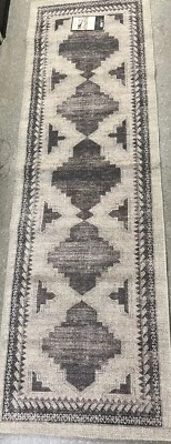 Washable Runner Cromwell Printed Style Rug Tan - Threshold - Image 1 of 4