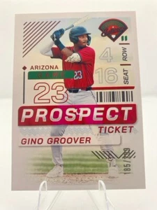 Gino Groover 2024 Panini Prospect Edition #46 rojo/299 Arizona - Imagen 1 de 2