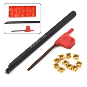 12pcs/Set 8mm S08K-SCLCR06 Semi-finishing Turnig Boring Lathe Holder Tool Kits - Picture 1 of 6