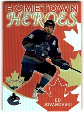 Ed Jovanovski 2002-03 O-Pee-Chee Hometown Heroes #HHC2 Vancouver Canucks - Image 1 of 2