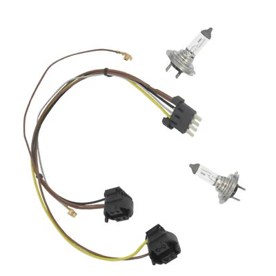 Benz ML500 ML63 para chicote de fios e lâmpada de farol esquerdo direito H7 70W - Imagem 1 de 2