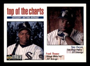 1998 Collector's Choice #253 Frank Thomas / Tony Gwynn TOP EX