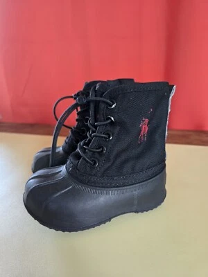 Botas de lluvia Polo Ralph Lauren Eisley para niños talla 6 Foto 1 de 4
