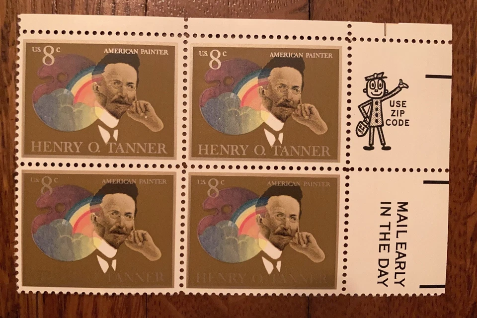 Block of 4 U.S. Stamps: Henry O. Tanner, American Painter - Image 1 of 1