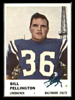 1961 Fleer #36 Bill Pellington - NM/MT+ Set Break! - Image 1 of 2