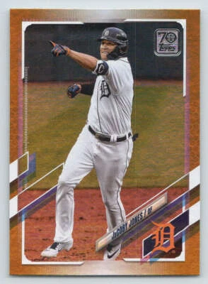 2021 Topps Gold Foil #213 JaCoby Jones (ref 223193) - Image 1 of 2