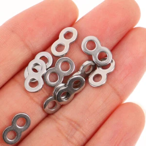 25pcs Tabletop Fasteners 8 Figure Fasteners Stainless Steel Table Top Connectors - Picture 1 of 12