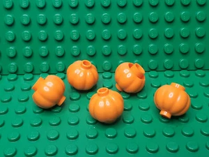 ** 5 CT LOT **  Lego NEW orange pumpkin pieces   Lot of 5 - Picture 1 of 1