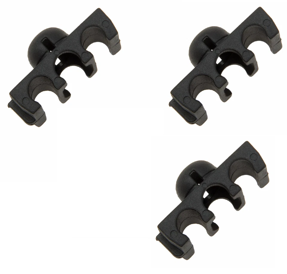 Pacote x3 kit de suporte de braçadeira de fio vela de ignição para VW VERIFICAR INSTALAÇÃO 1946-1981 - Imagem 1 de 4