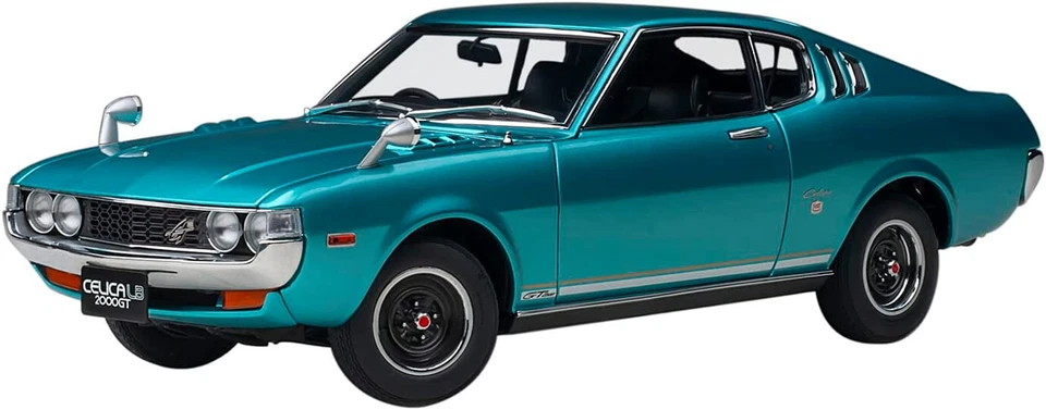 78767 AUTOart 1 18 Toyota Celica Liftback 2000GT (RA25) 1973 Turquoise Blue