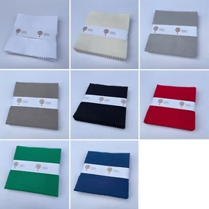 Plain Solid Coloured 42 Piece 5" Charm Pack Bundle Premium 100% Cotton Packs - Picture 1 of 33