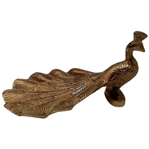 Vintage Standing Peacock Decorative Figurine Ashtray Trinket Tray Collection - Picture 1 of 11